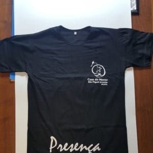 T-shirt PRESENÇA nera